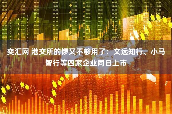 奕汇网 港交所的锣又不够用了：文远知行、小马智行等四家企业同日上市